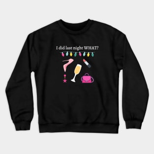 Party girl design Crewneck Sweatshirt